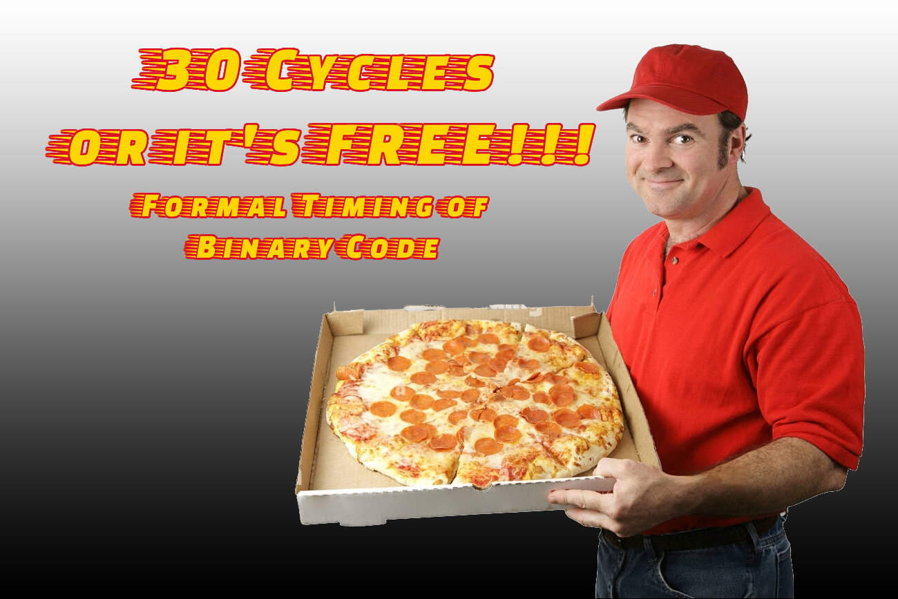 Poster for my 30 Cycles or It's Free talk